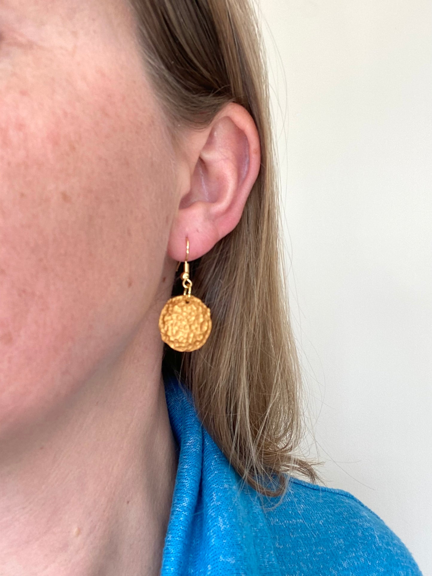 Petite gold dangles