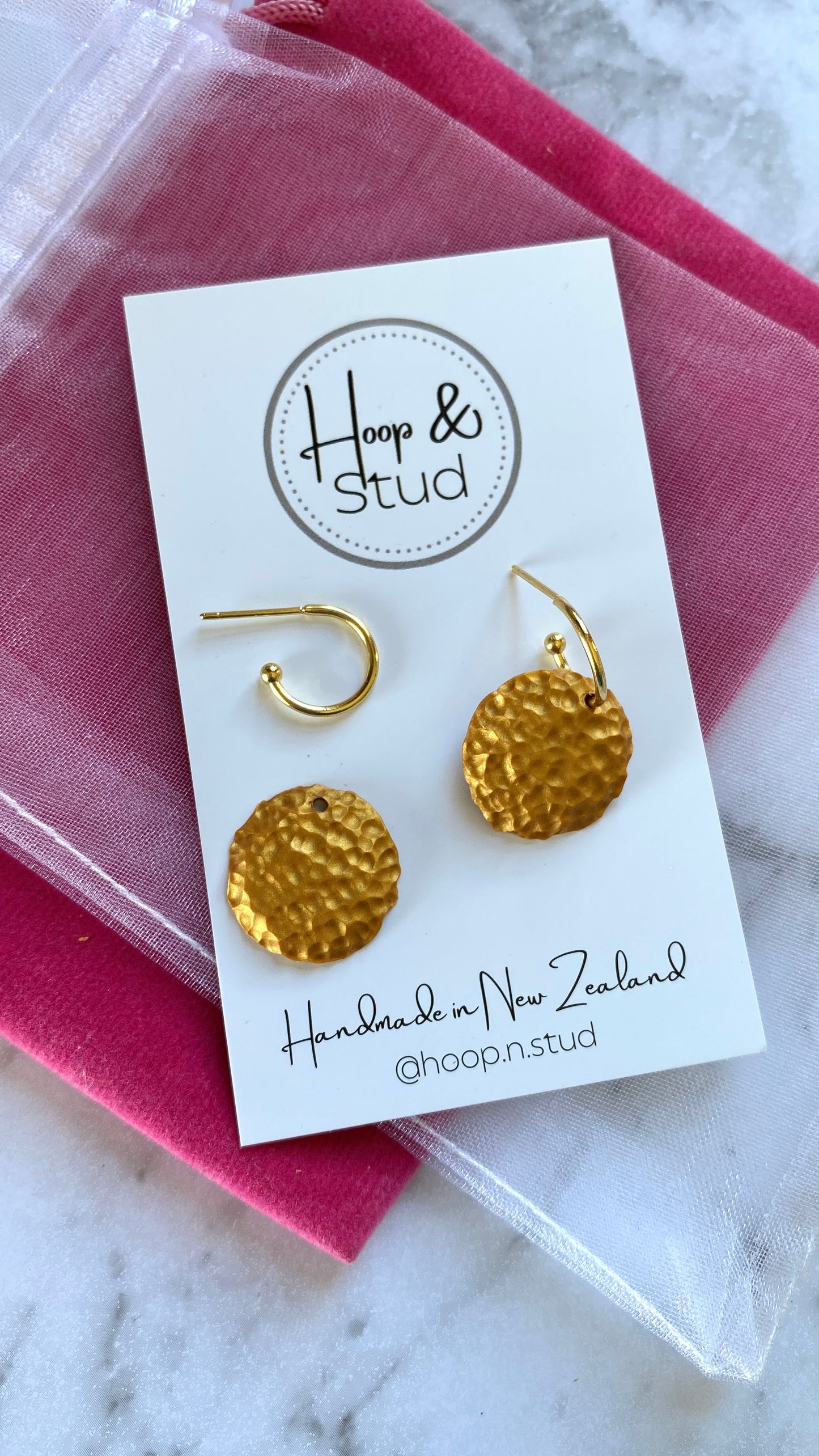 Petite gold dangles