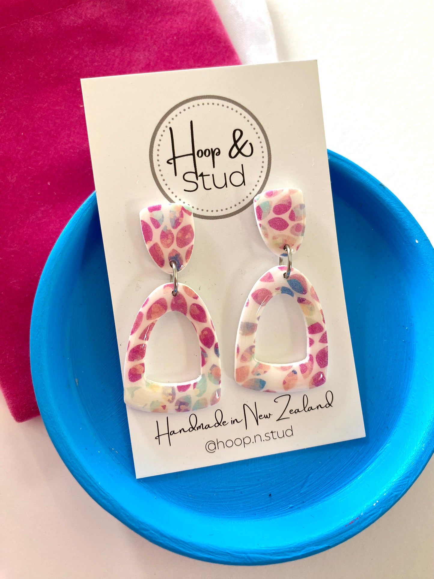 Confetti earrings