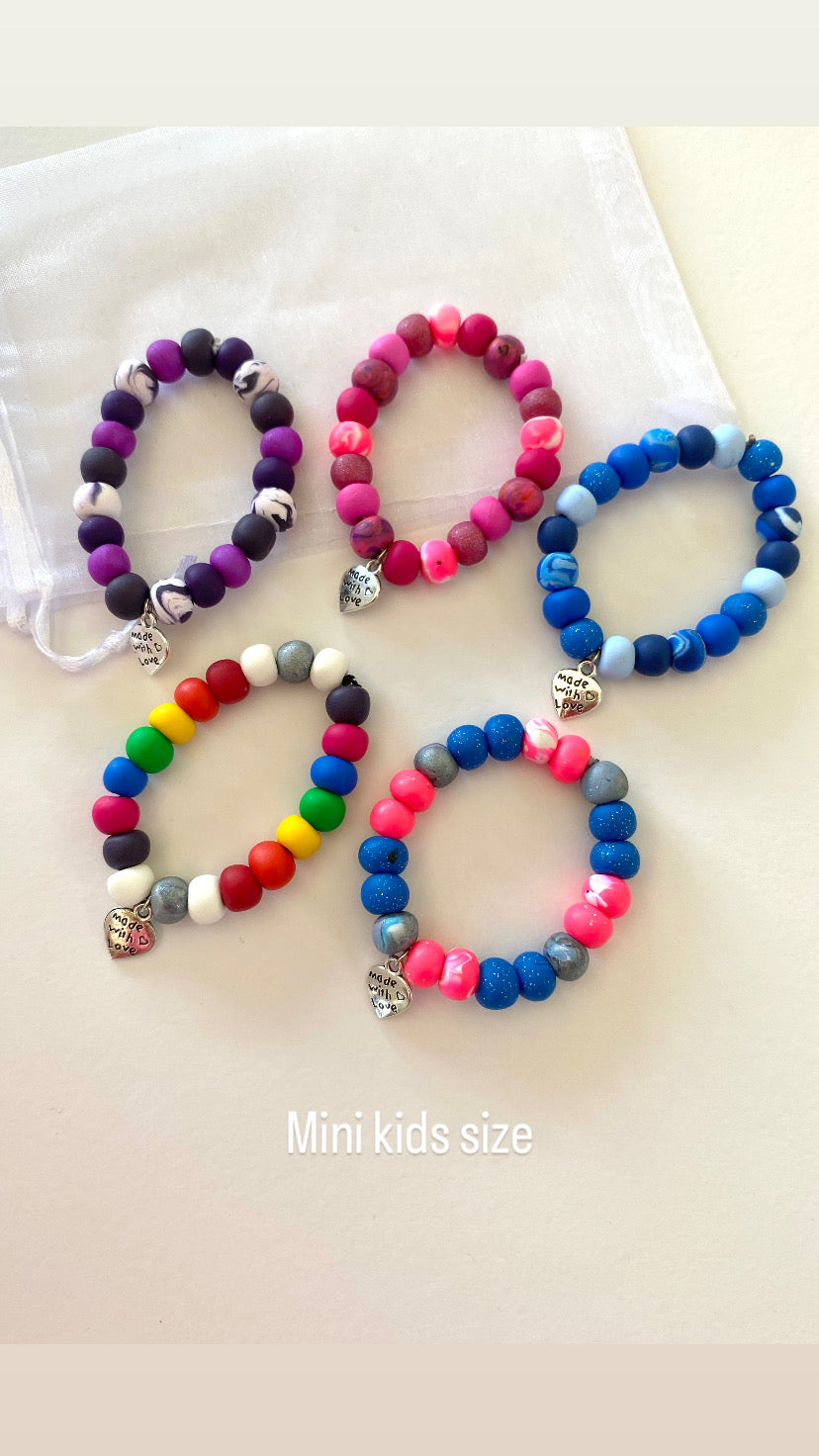 Bead bracelets - kids