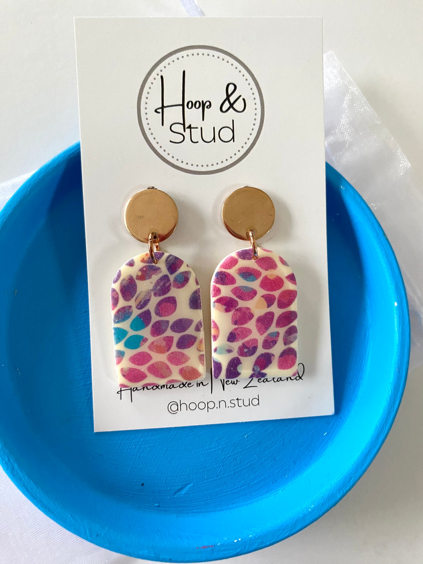Confetti earrings