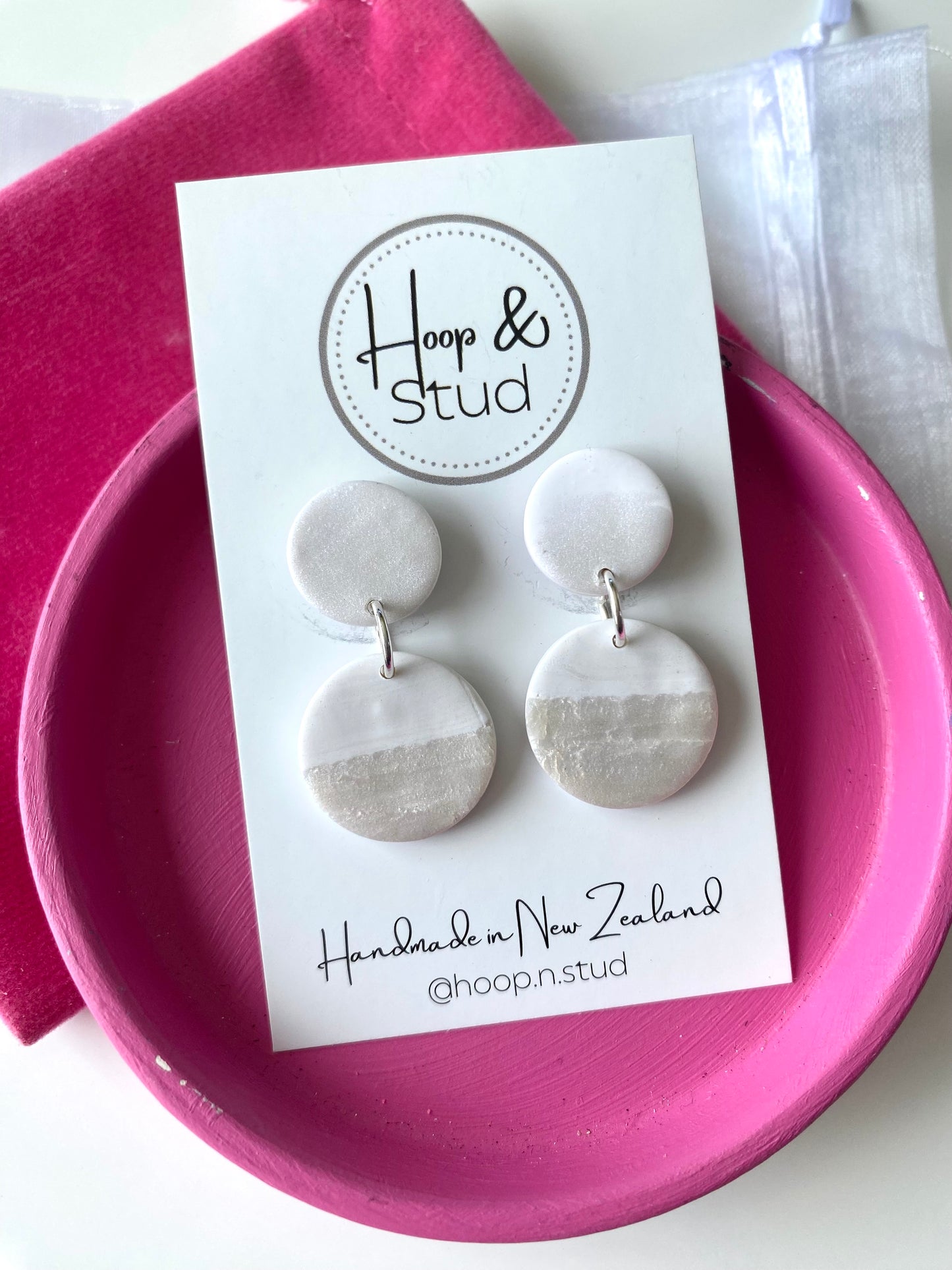 Double drop earrings