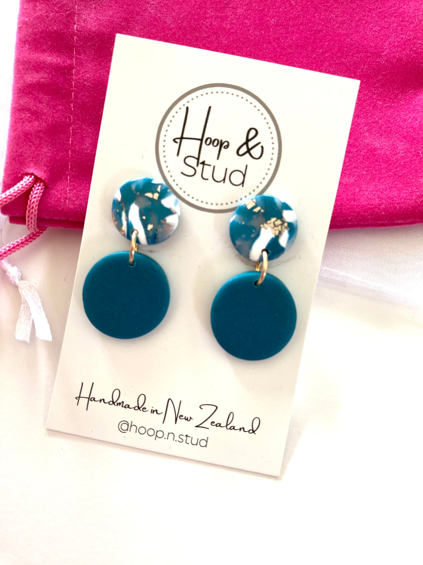 Double drop earrings