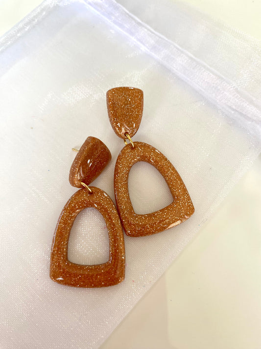 Arch cutout earrings