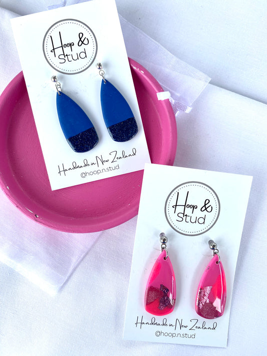 Assorted spear shape earrings
